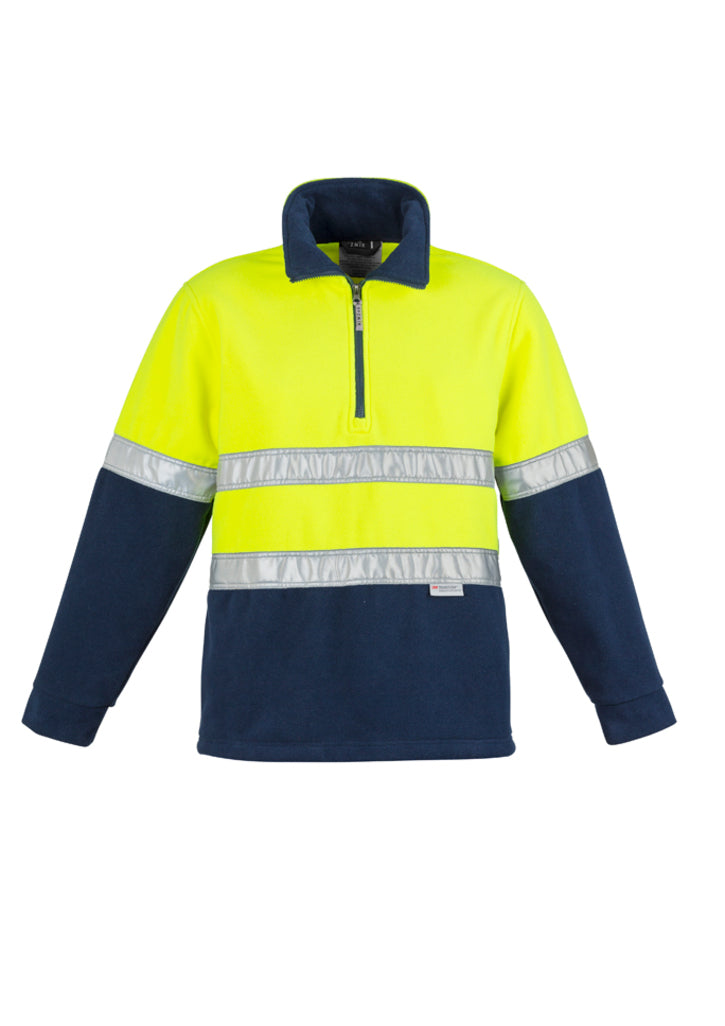 Syzmik Hi Vis Polar Fleece Jumper - Hoop Taped