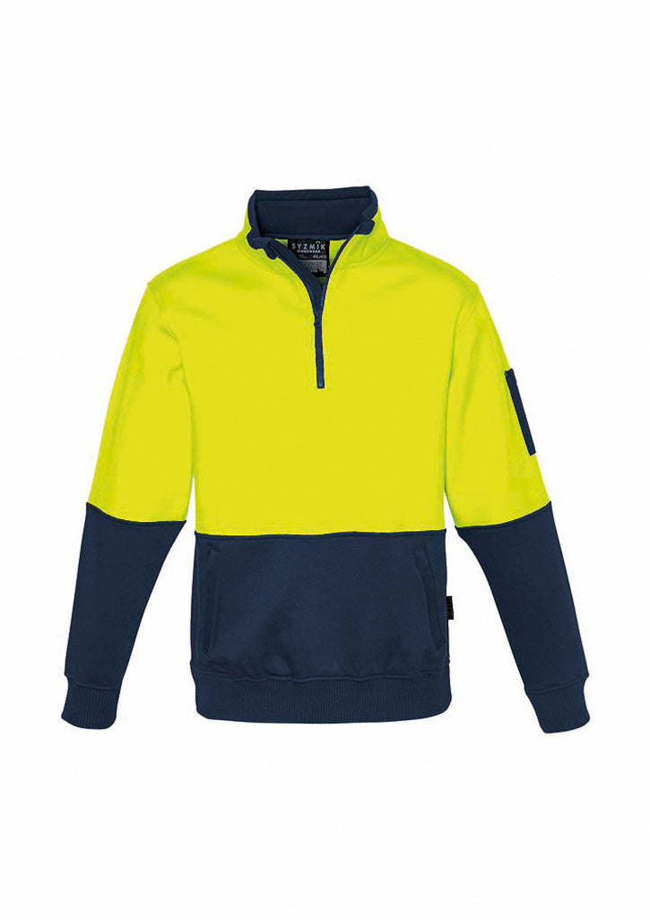 Syzmik Unisex Hi Vis Half Zip Pullover