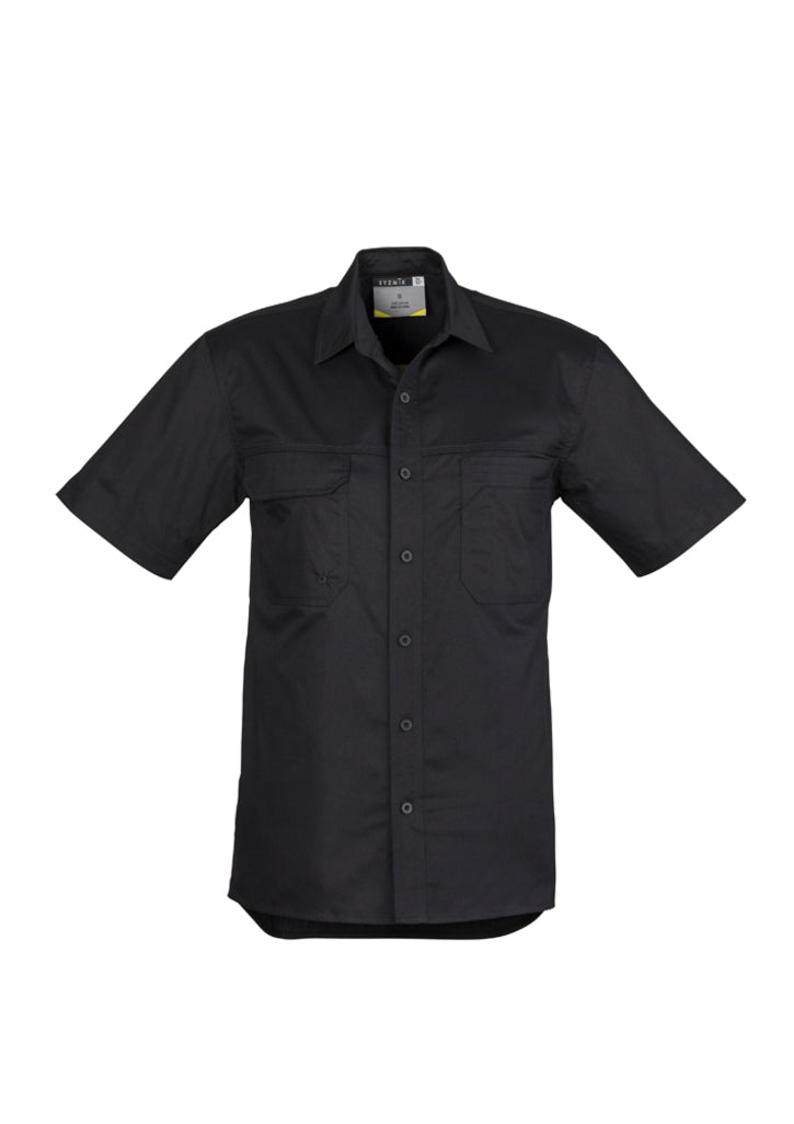 Syzmik Mens Light Weight Tradie S/S Shirt