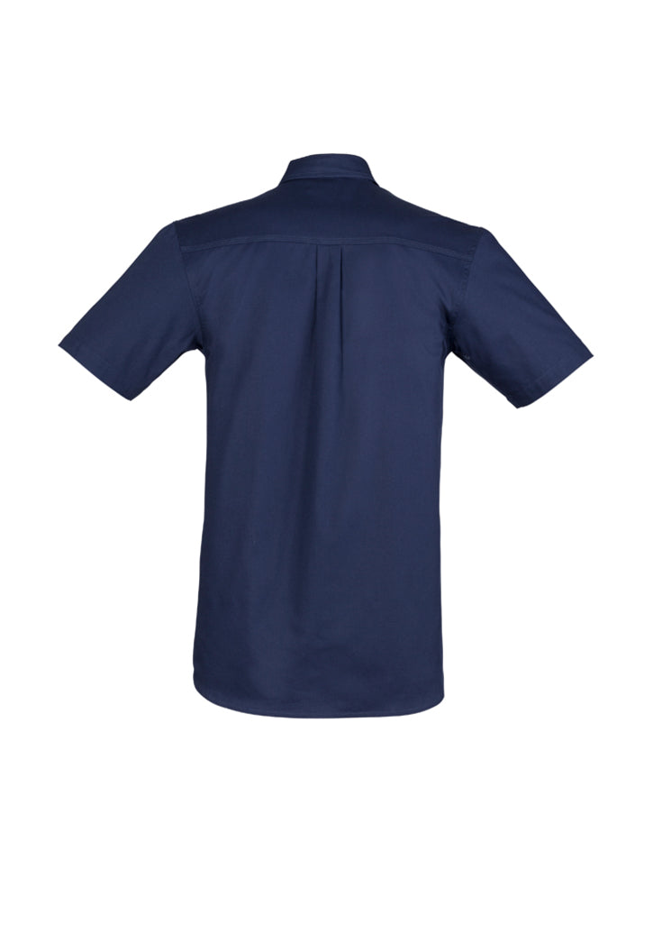 Syzmik Mens Light Weight Tradie S/S Shirt