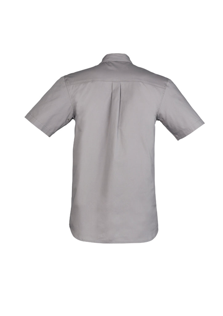 Syzmik Mens Light Weight Tradie S/S Shirt