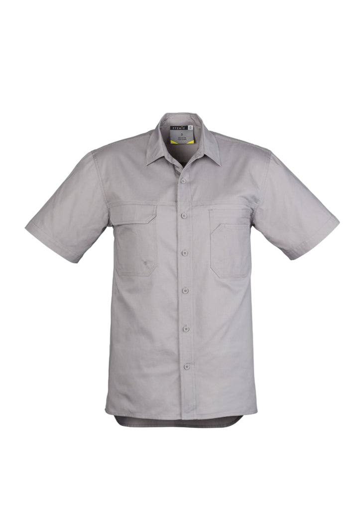 Syzmik Mens Light Weight Tradie S/S Shirt