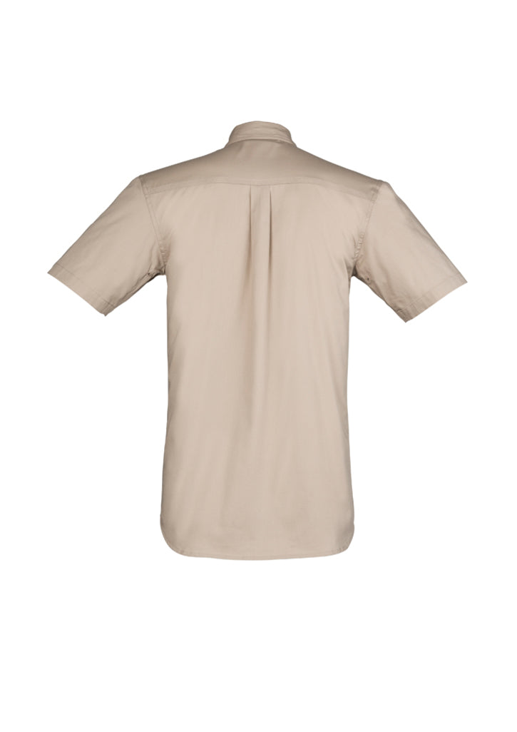 Syzmik Mens Light Weight Tradie S/S Shirt