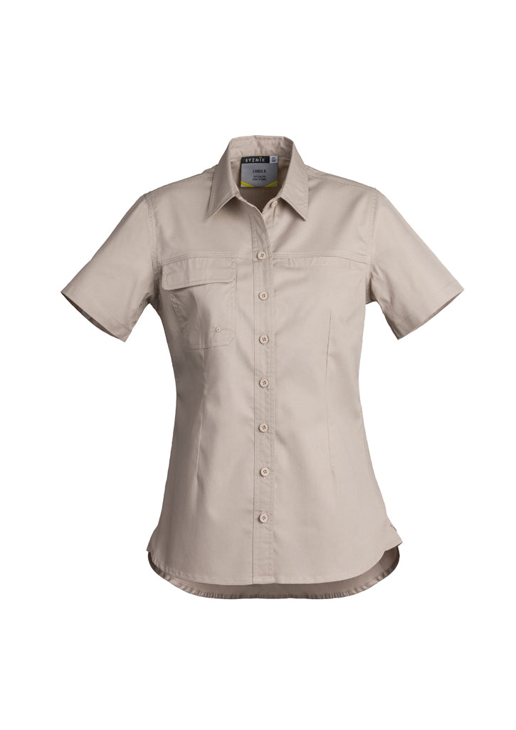 Syzmik Womens Lightweight Tradie S/S Shirt