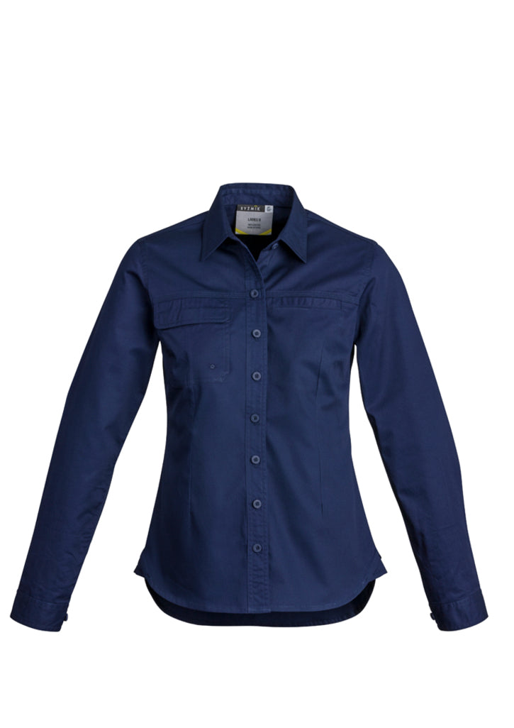 Syzmik Womens Lightweight Tradie shirt L/S