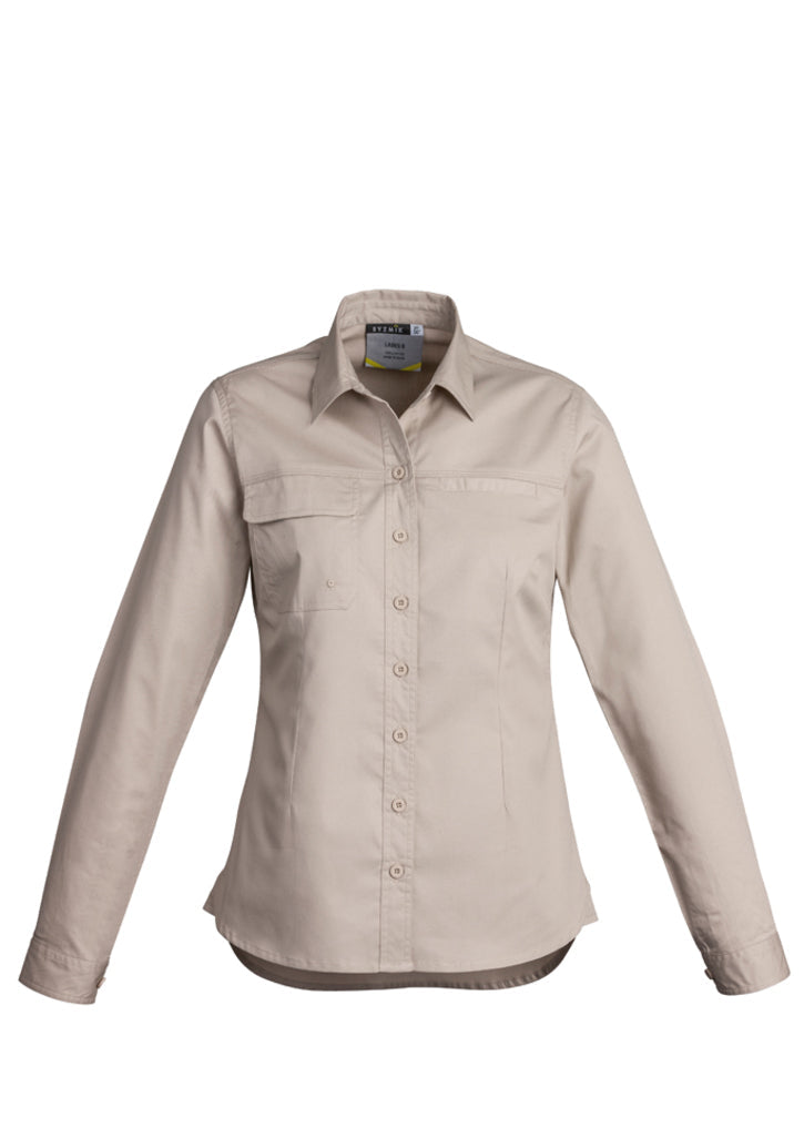 Syzmik Womens Lightweight Tradie shirt L/S