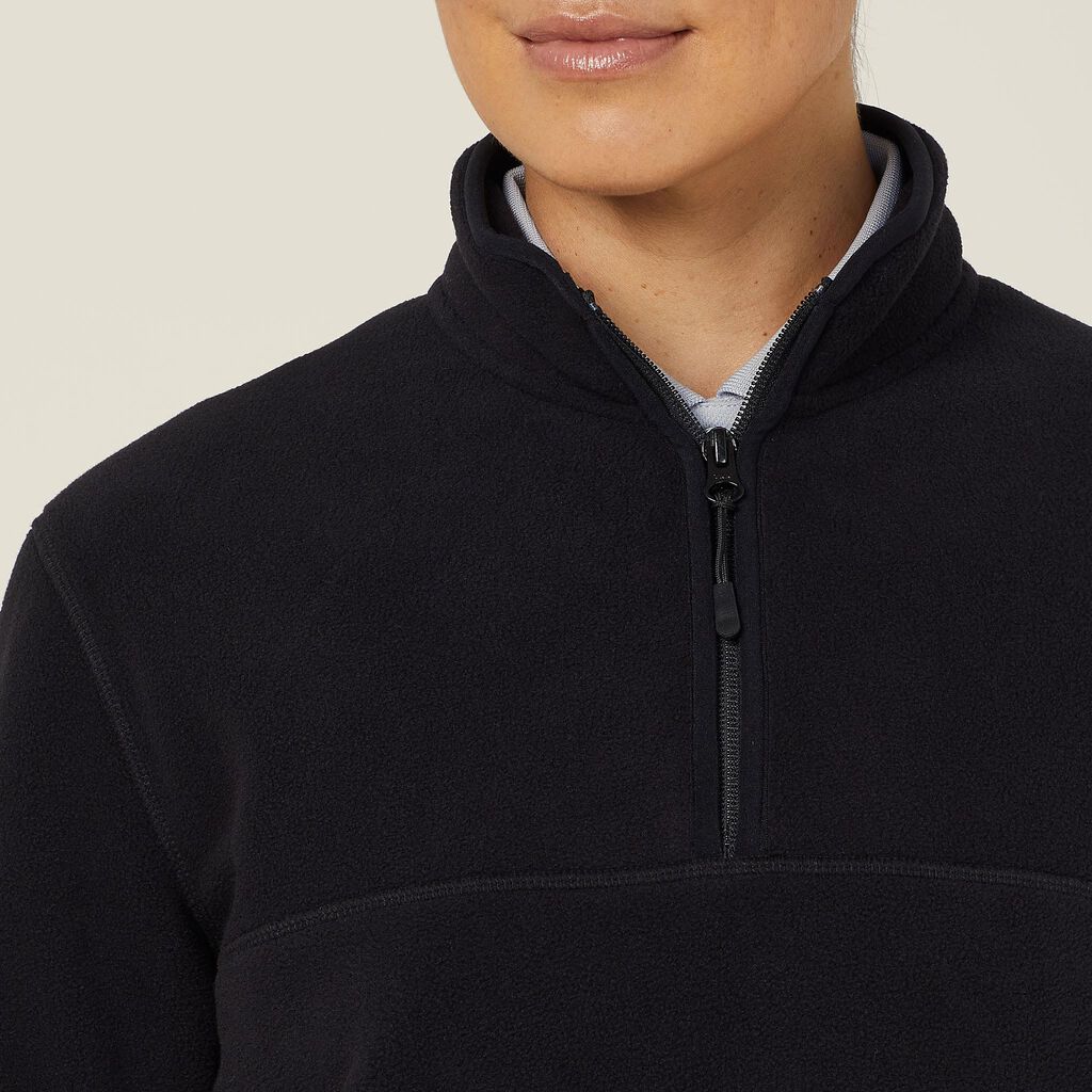 POLAR FLEECE ZIP NECK PULLOVER - CAT1GT