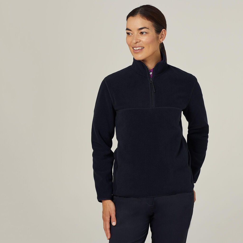 POLAR FLEECE ZIP NECK PULLOVER - CAT1GT