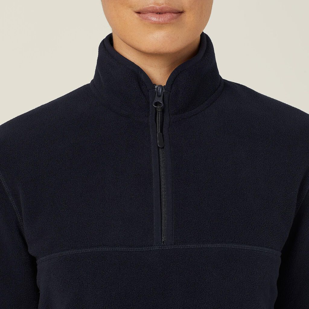 POLAR FLEECE ZIP NECK PULLOVER - CAT1GT