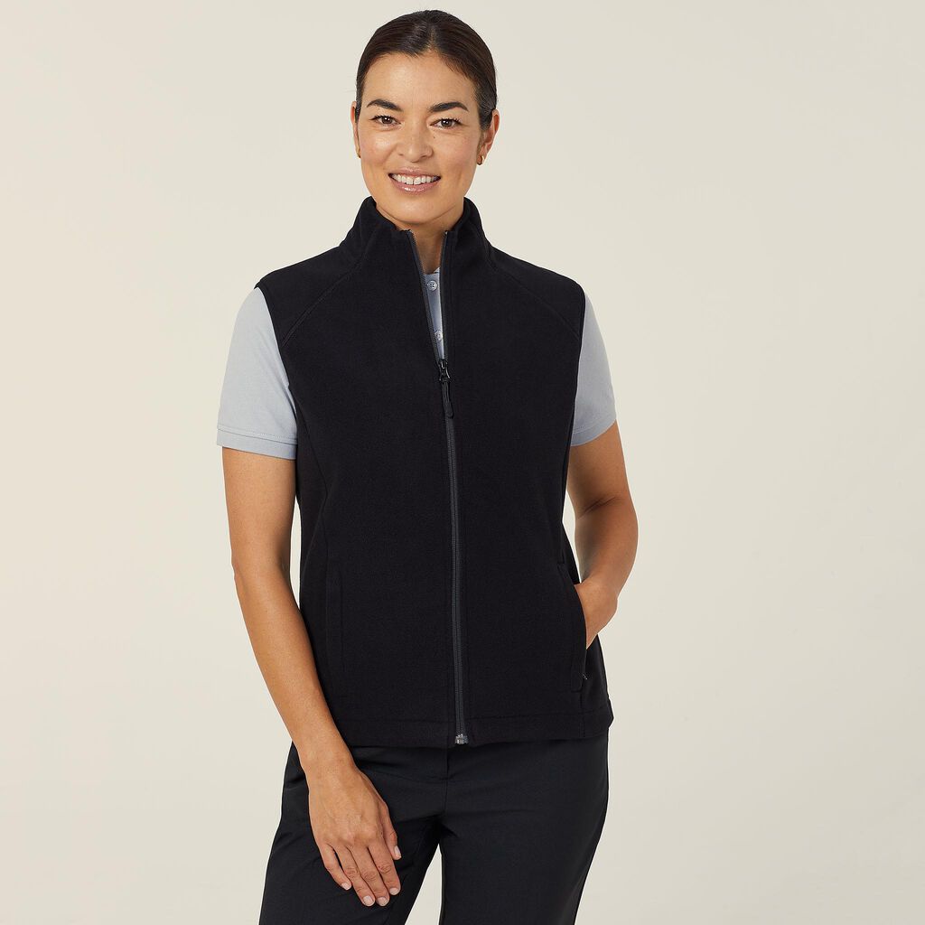 POLAR FLEECE ZIP VEST - CAT745