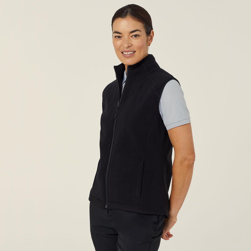 POLAR FLEECE ZIP VEST - CAT745