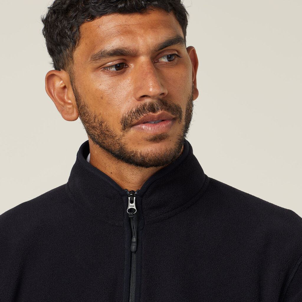 POLAR FLEECE ZIP NECK PULLOVER