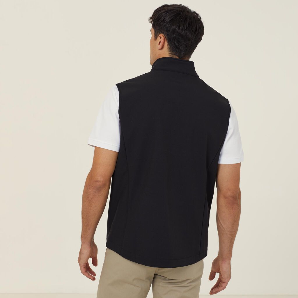 BONDED FLEECE ZIP VEST