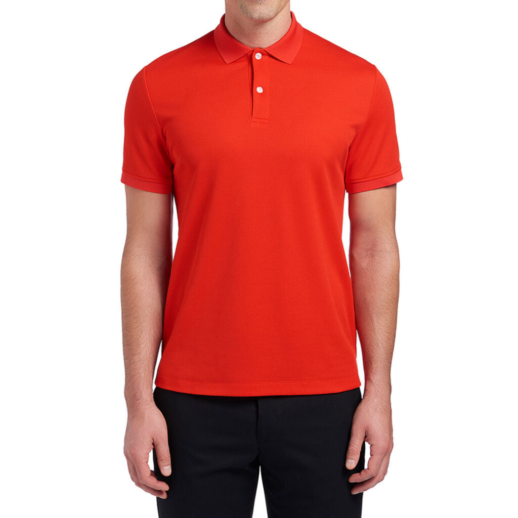 Mens Antibacterial Poyface Short Sleeve Polo