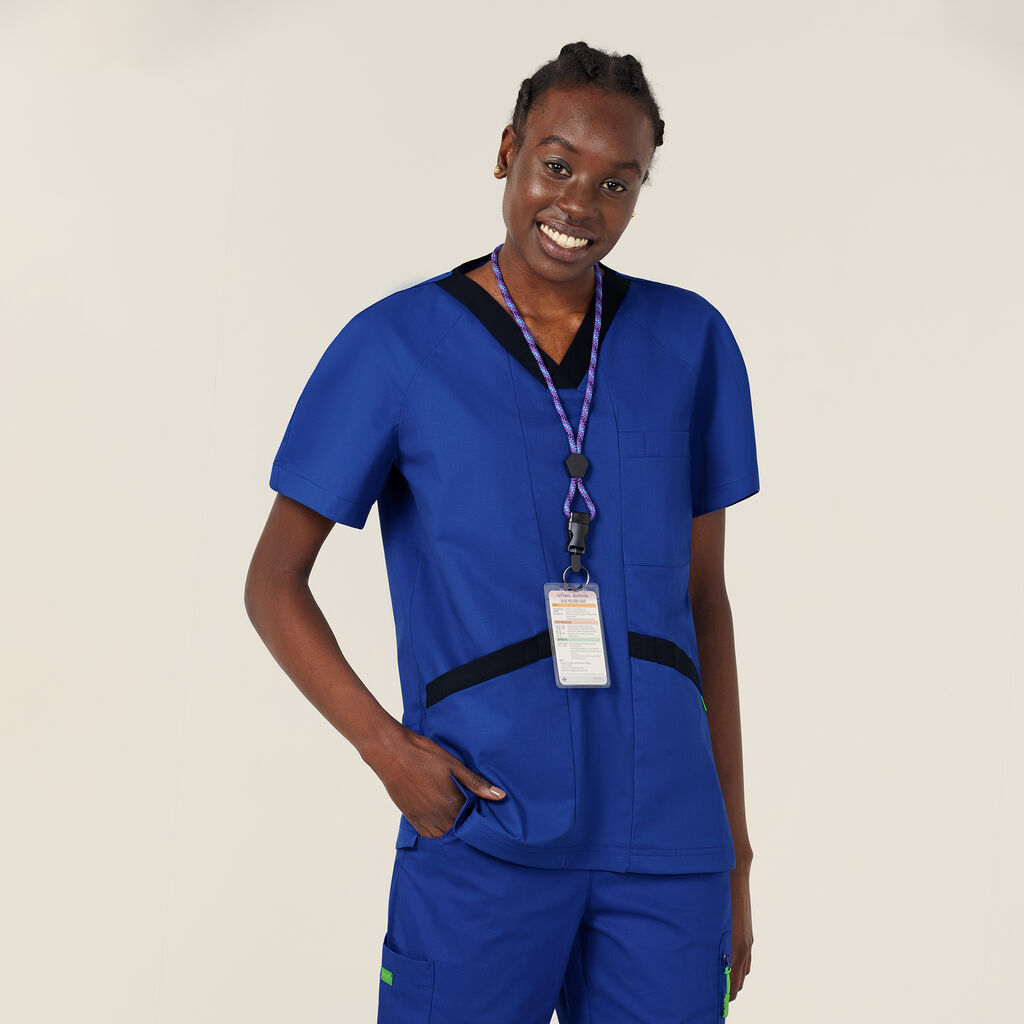 NEXT-GEN ANTIBACTERIAL ACTIVE KOLLER SCRUB TOP