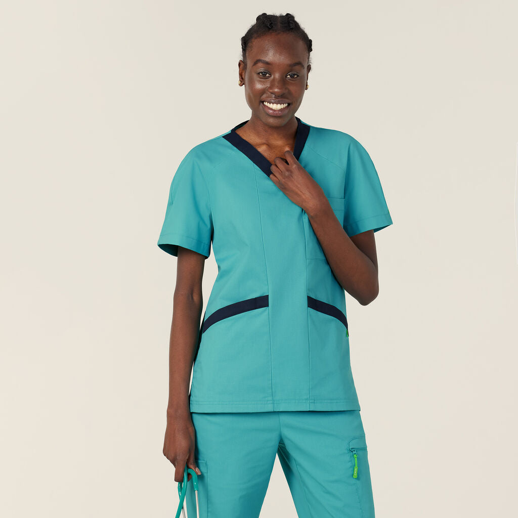 NEXT-GEN ANTIBACTERIAL ACTIVE KOLLER SCRUB TOP