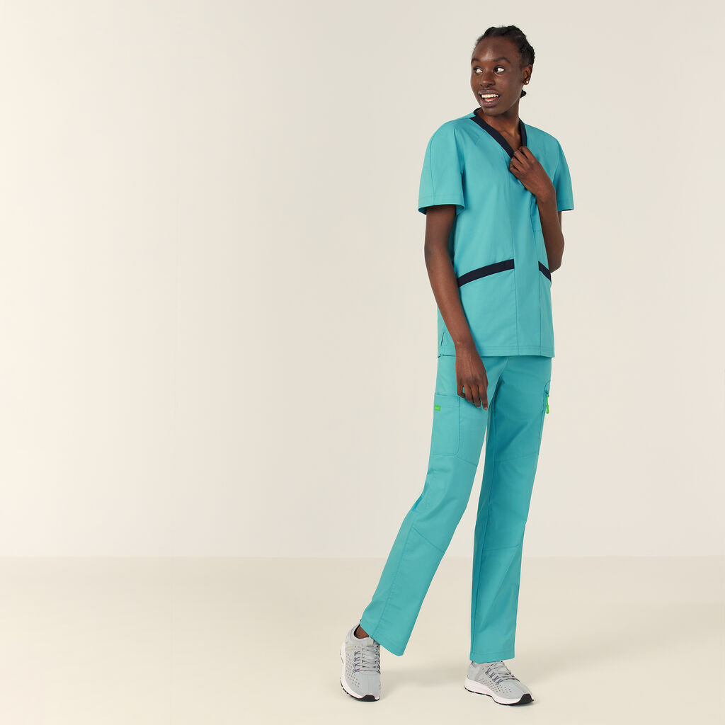 NEXT-GEN ANTIBACTERIAL ACTIVE KOLLER SCRUB TOP