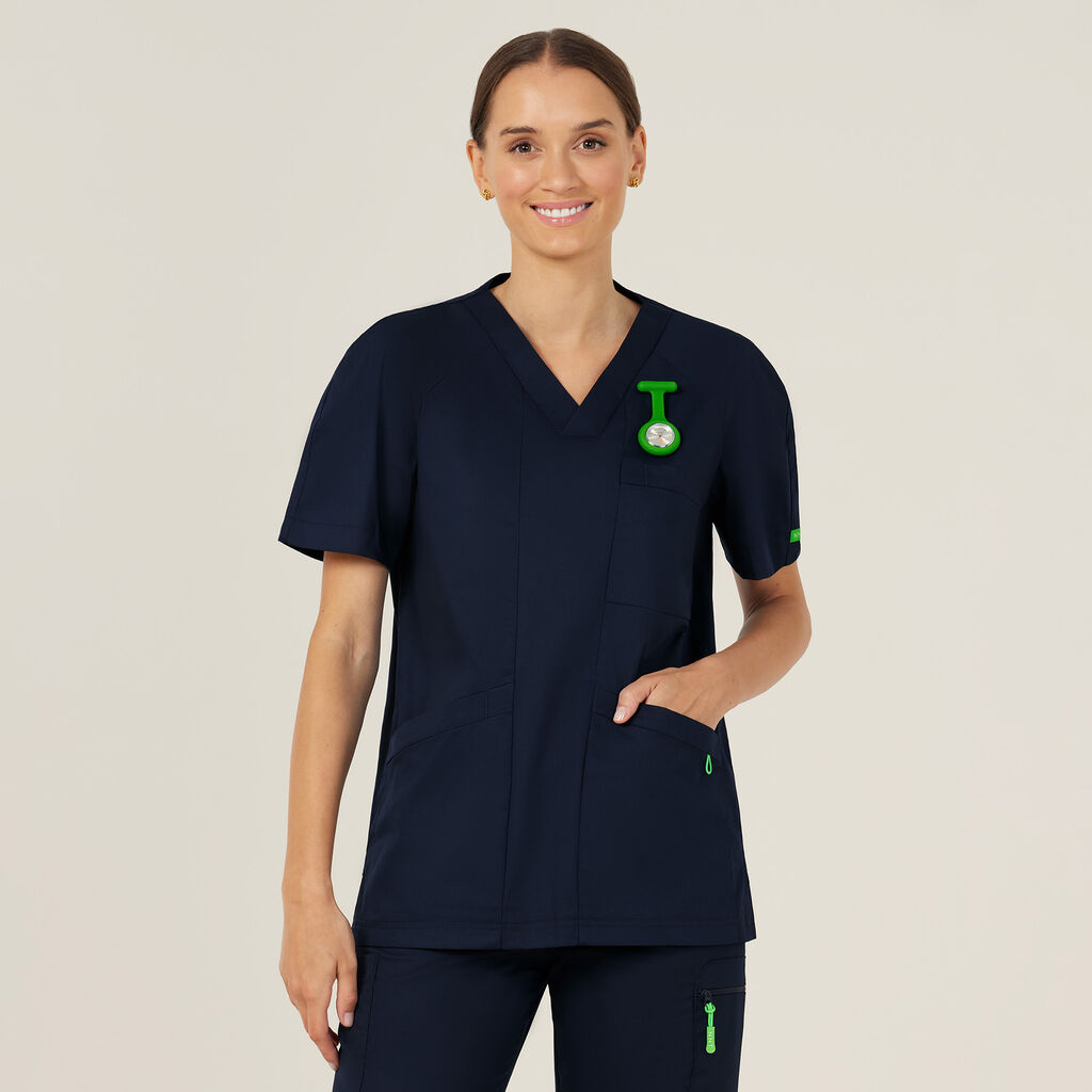 NEXT-GEN ANTIBACTERIAL ACTIVE CARL SCRUB TOP