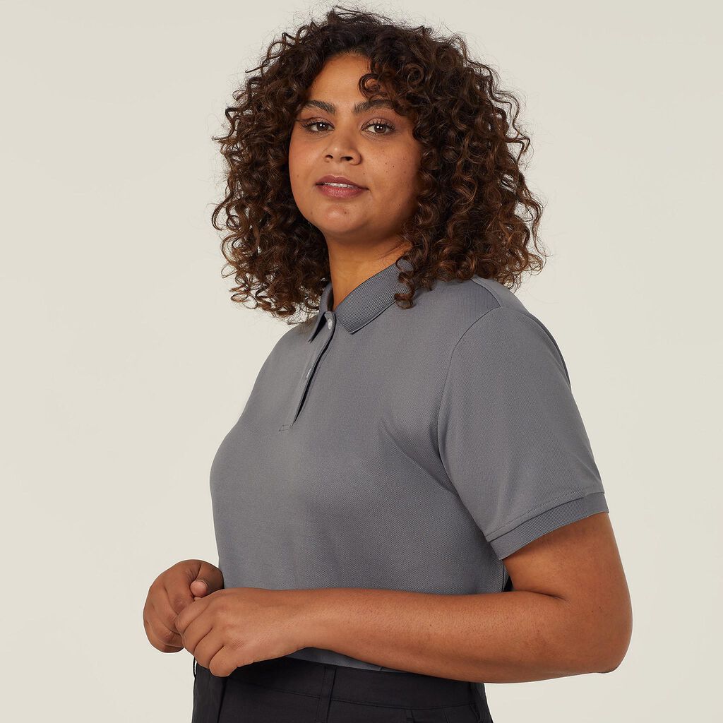 Women's Anti Bacterial Polyface Short Sleeve Polo - Sizes XS-XL