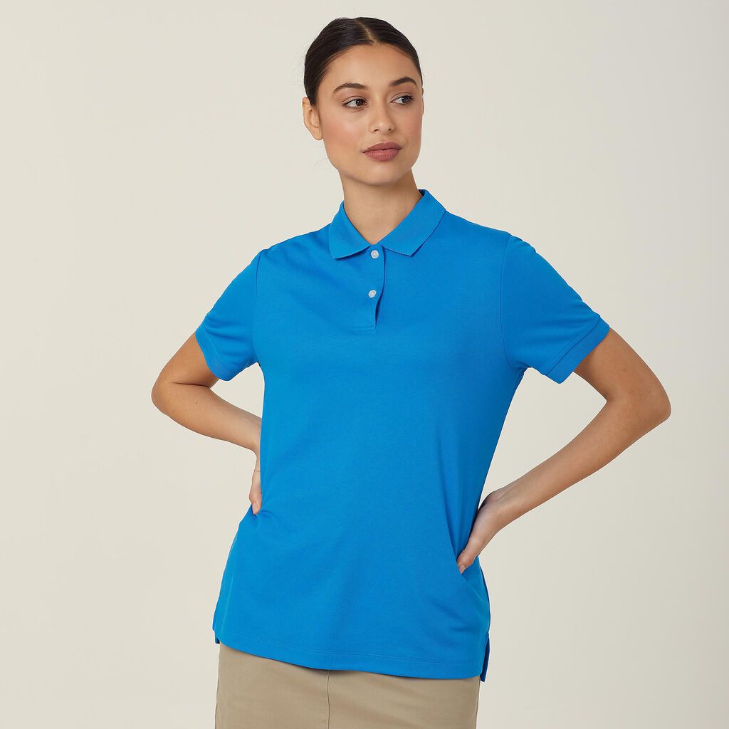 Women's Anti Bacterial Polyface Short Sleeve Polo - Sizes XS-XL