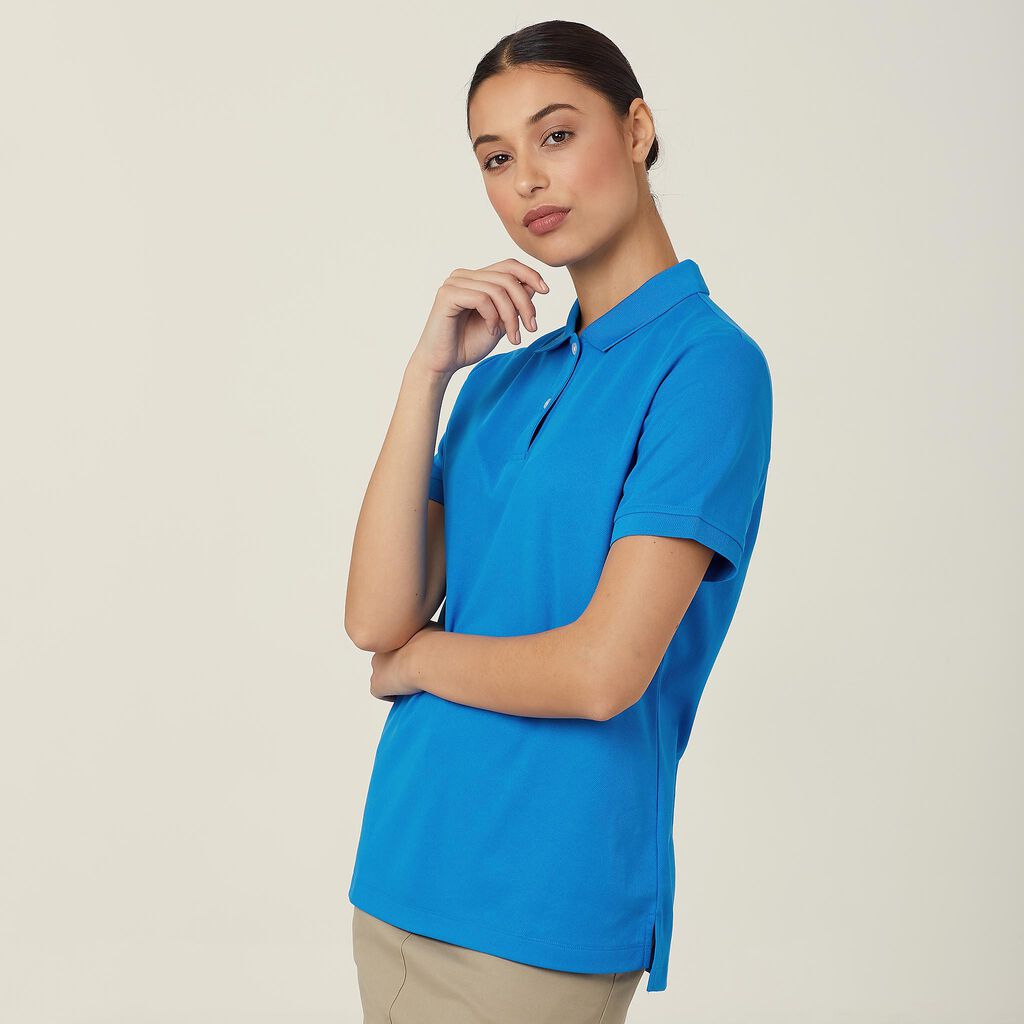 Women's Anti Bacterial Polyface Short Sleeve Polo - Sizes 2XL-5XL