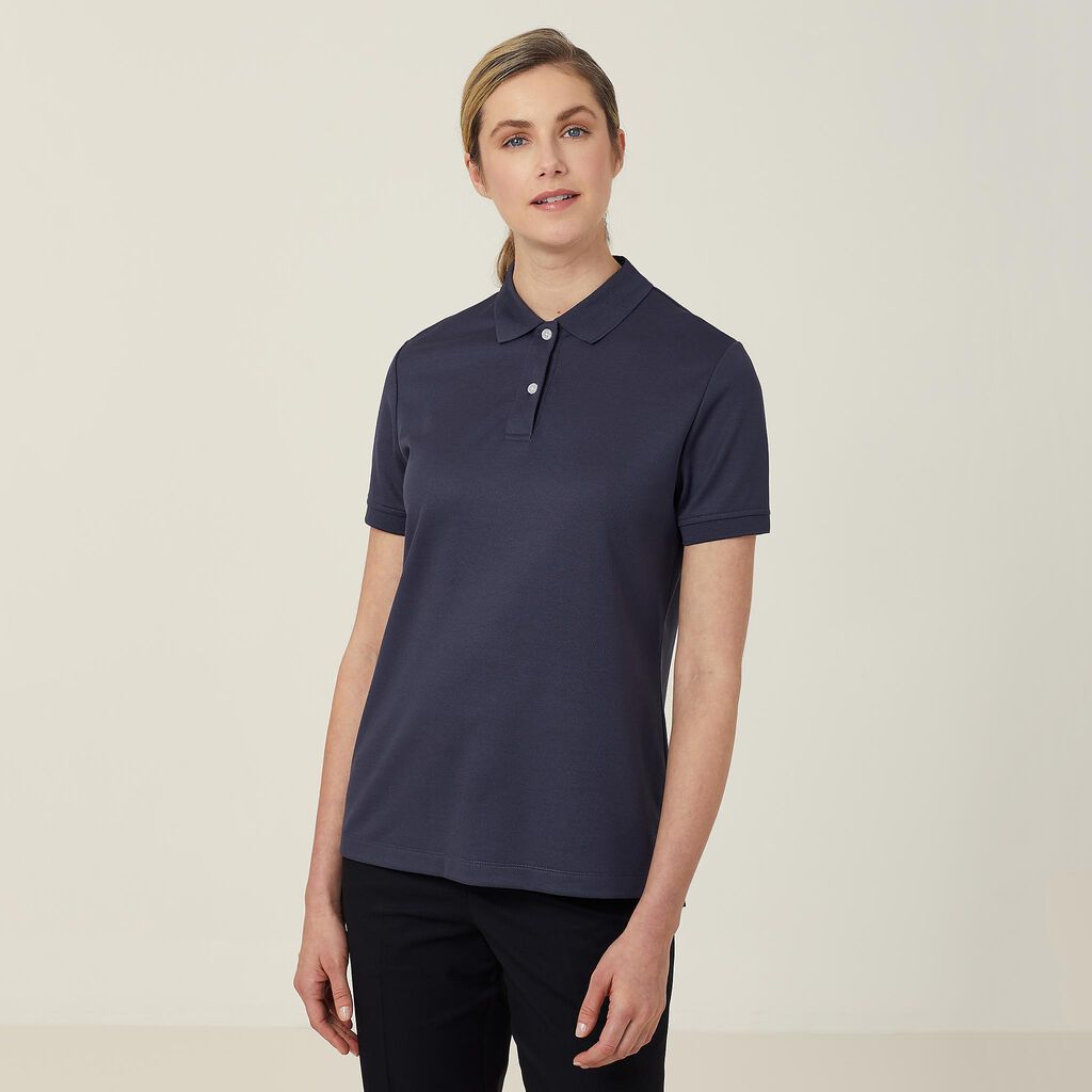 Women's Anti Bacterial Polyface Short Sleeve Polo - Sizes XS-XL