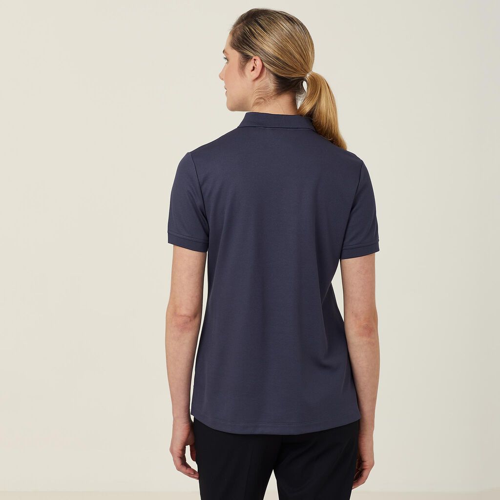 Women's Anti Bacterial Polyface Short Sleeve Polo - Sizes XS-XL