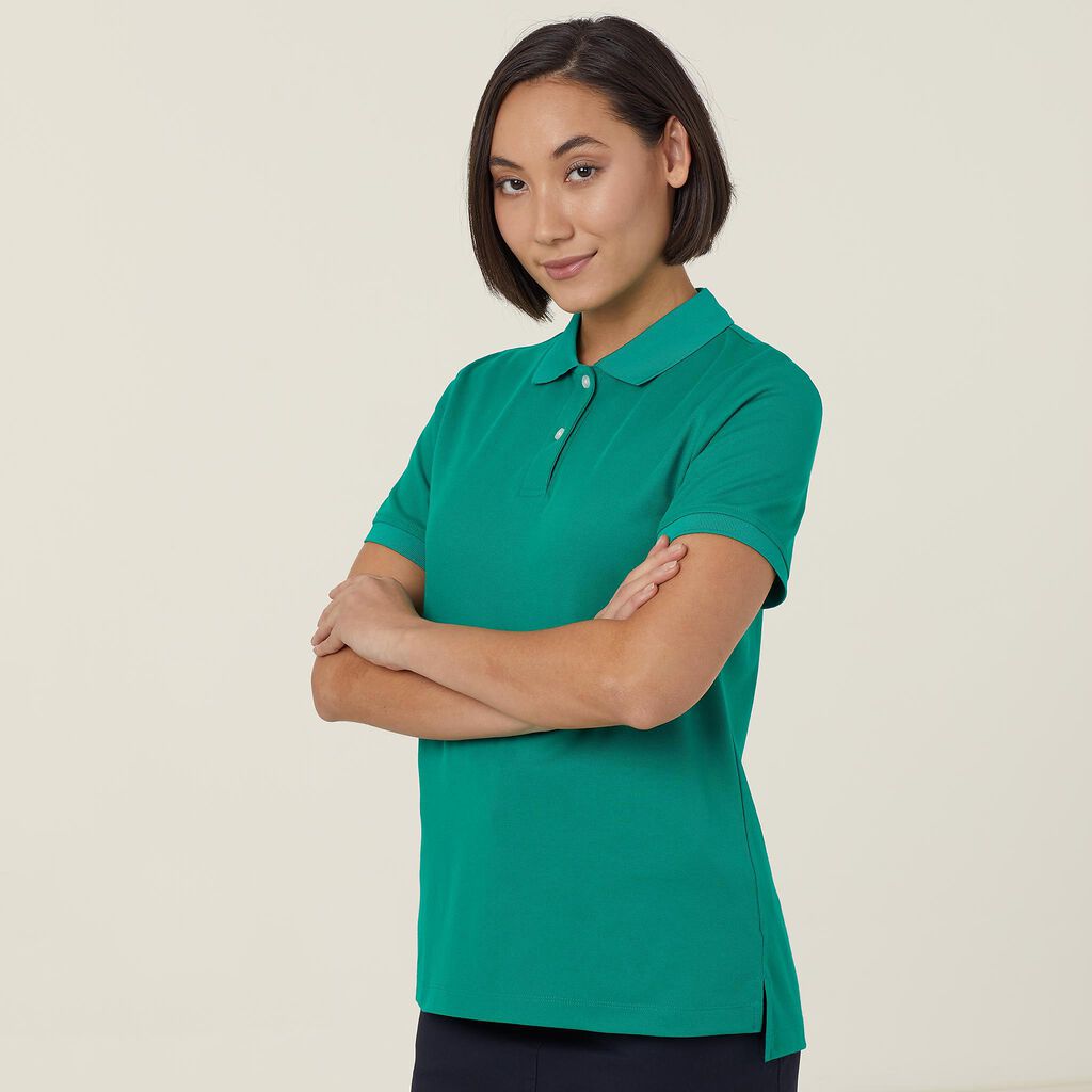 Women's Anti Bacterial Polyface Short Sleeve Polo - Sizes 2XL-5XL