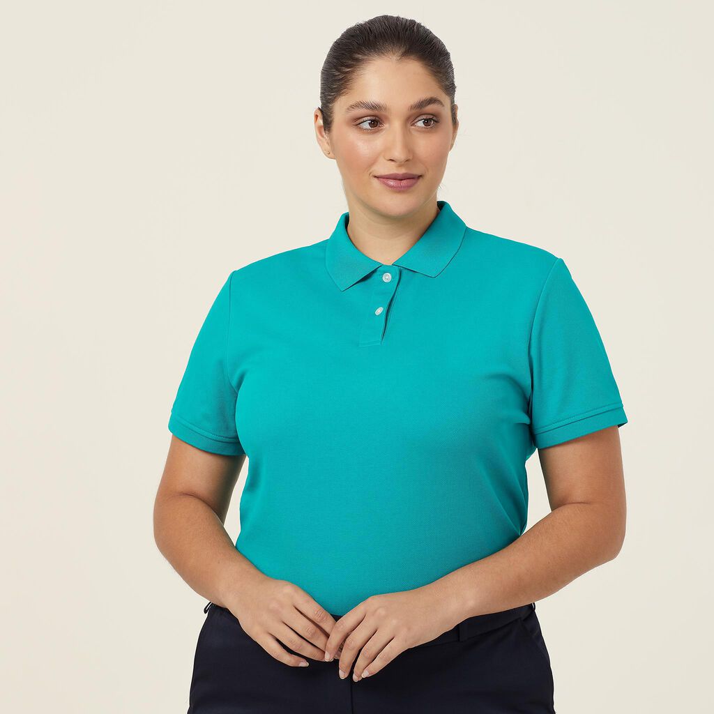 Women's Anti Bacterial Polyface Short Sleeve Polo - Sizes XS-XL