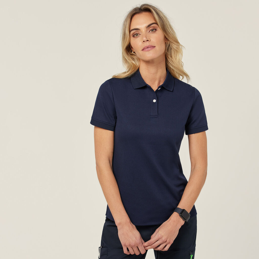 Women's Anti Bacterial Polyface Short Sleeve Polo - Sizes XS-XL