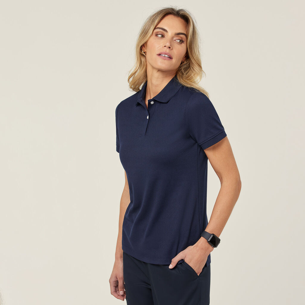 Women's Anti Bacterial Polyface Short Sleeve Polo - Sizes XS-XL