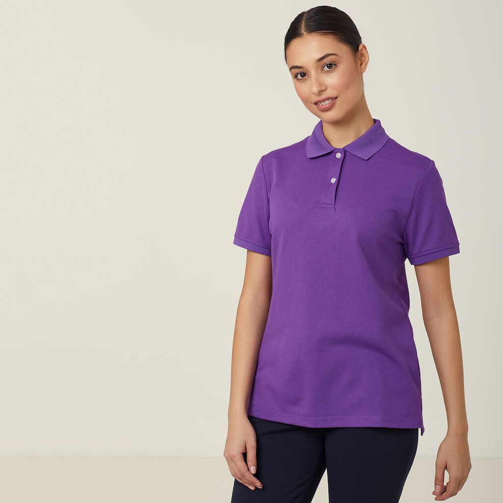 Women's Anti Bacterial Polyface Short Sleeve Polo - Sizes XS-XL