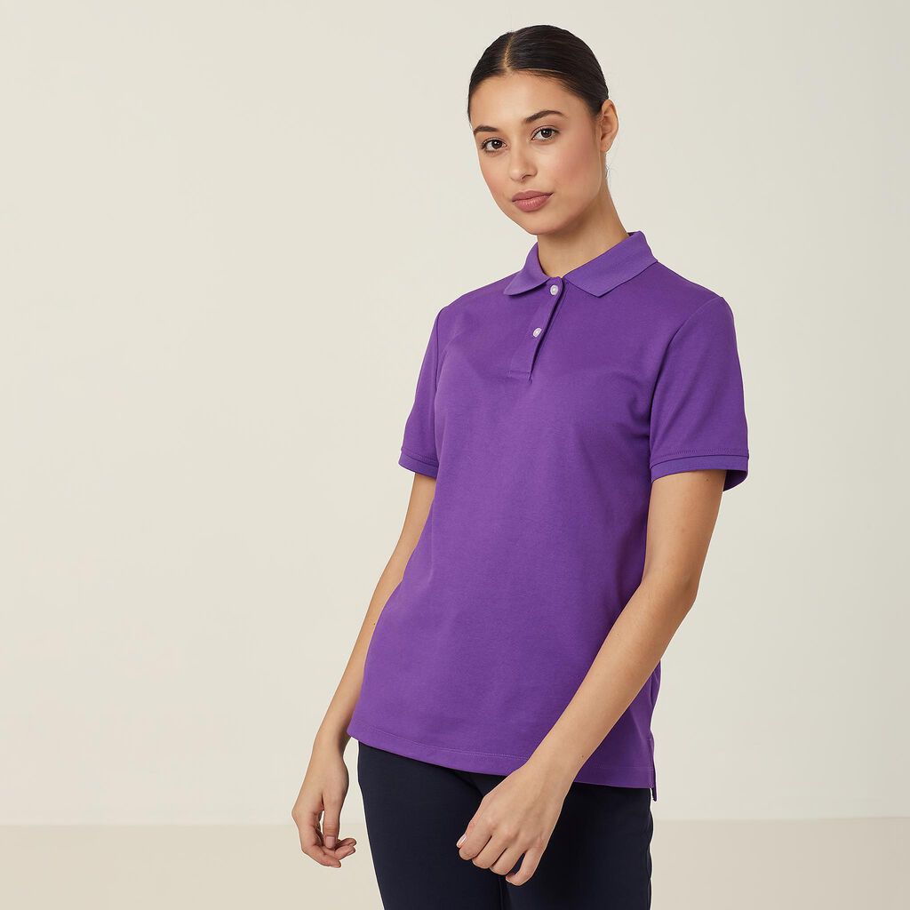 Women's Anti Bacterial Polyface Short Sleeve Polo - Sizes 2XL-5XL