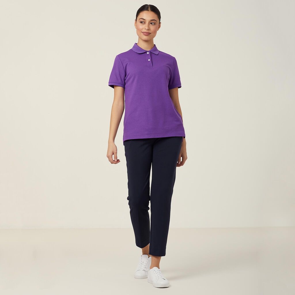 Women's Anti Bacterial Polyface Short Sleeve Polo - Sizes XS-XL