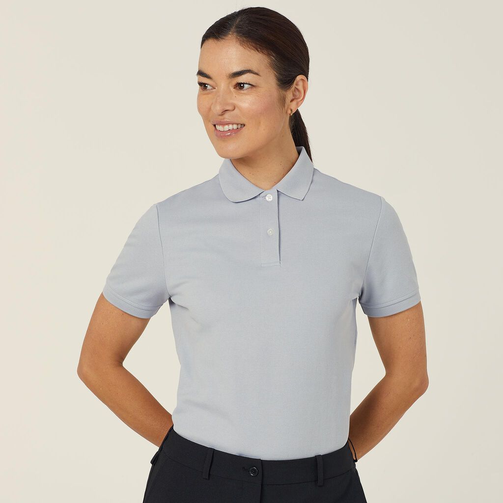 Women's Anti Bacterial Polyface Short Sleeve Polo - Sizes XS-XL