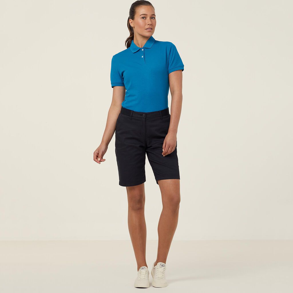 Women's Anti Bacterial Polyface Short Sleeve Polo - Sizes XS-XL