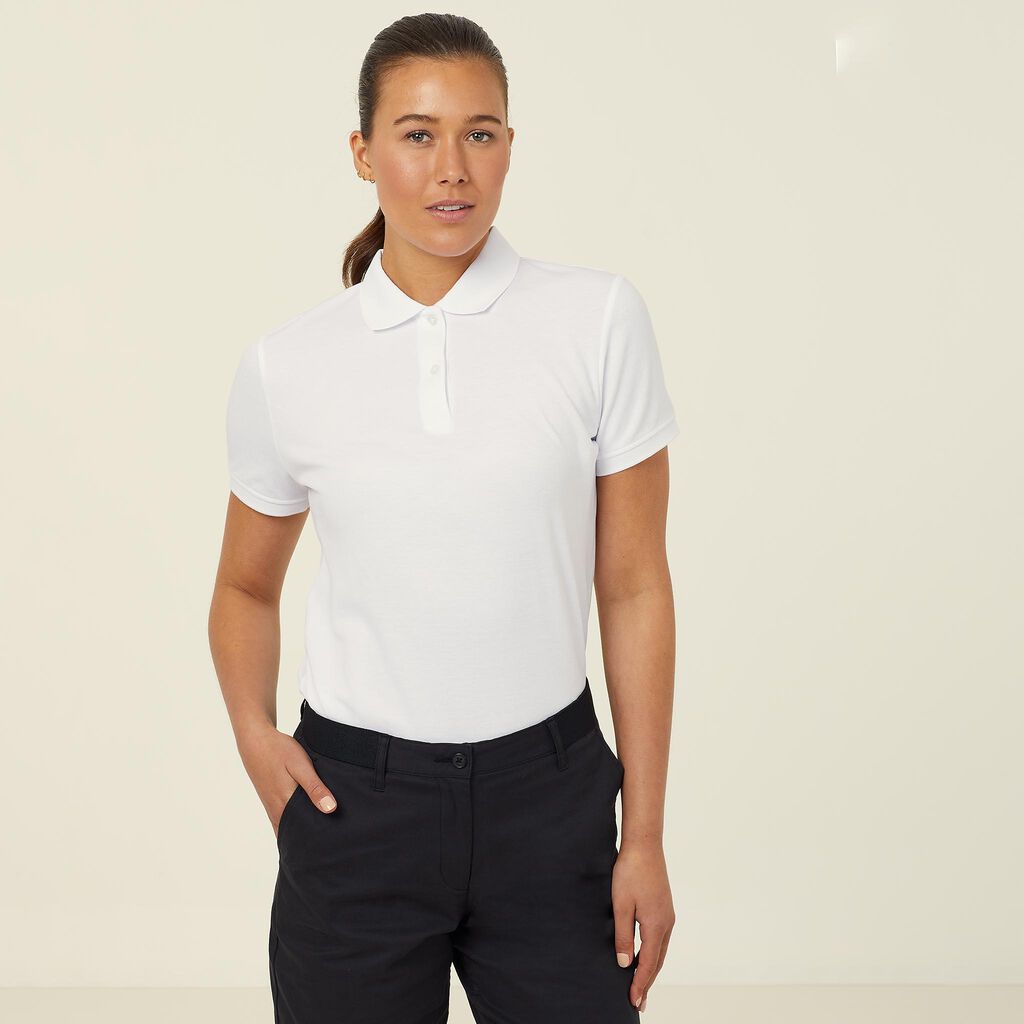 Women's Anti Bacterial Polyface Short Sleeve Polo - Sizes XS-XL