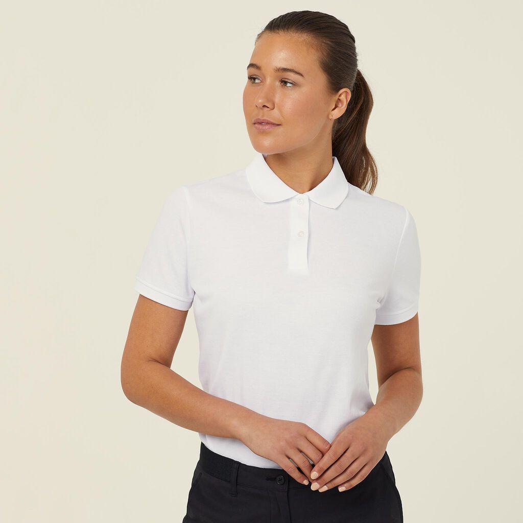 Women's Anti Bacterial Polyface Short Sleeve Polo - Sizes 2XL-5XL