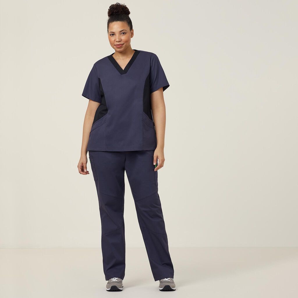 NEXT-GEN ANTIBACTERIAL ACTIVE NIGHTINGALE SCRUB TOP