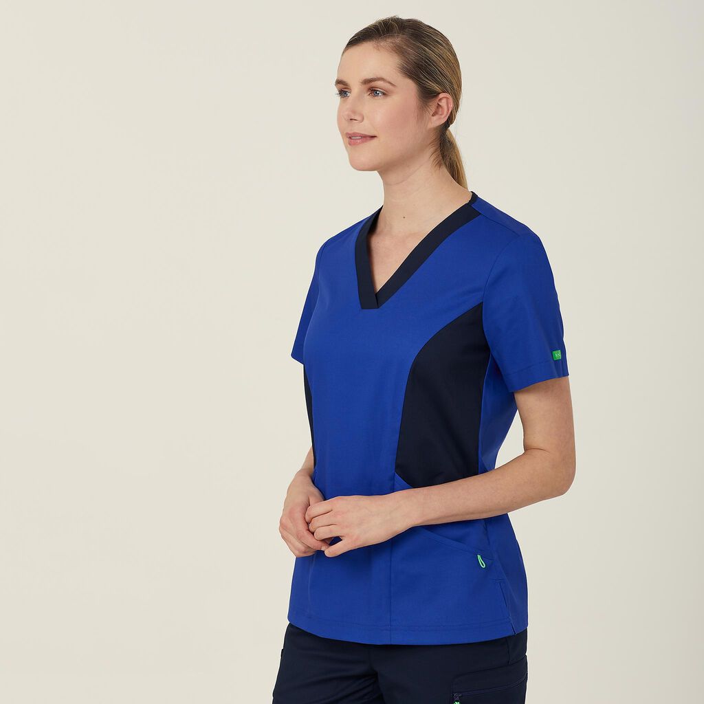 NEXT-GEN ANTIBACTERIAL ACTIVE NIGHTINGALE SCRUB TOP