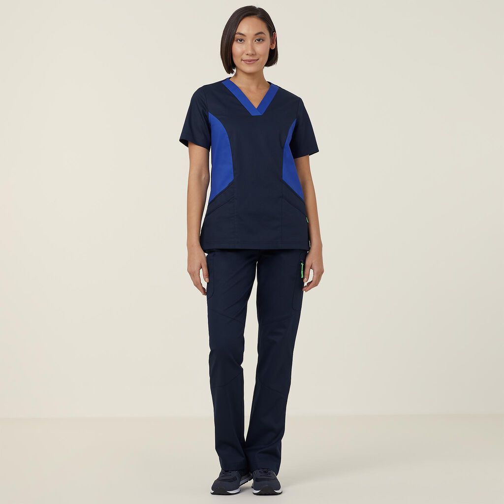 NEXT-GEN ANTIBACTERIAL ACTIVE NIGHTINGALE SCRUB TOP