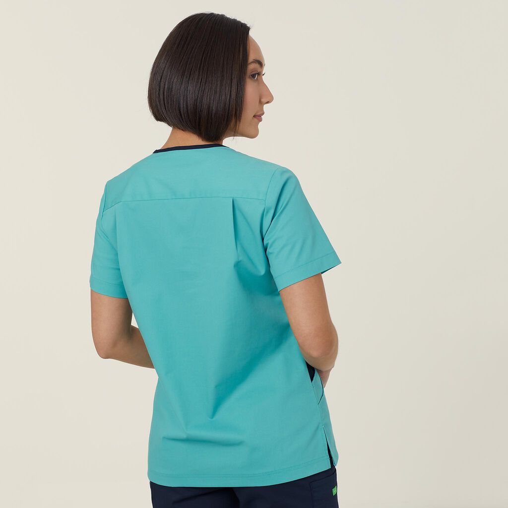 NEXT-GEN ANTIBACTERIAL ACTIVE NIGHTINGALE SCRUB TOP