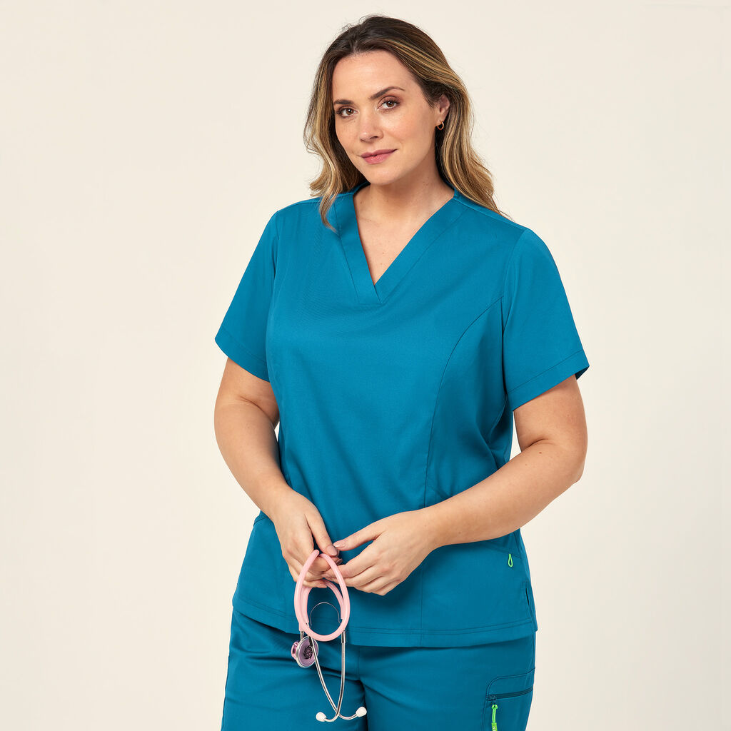 Florence V-Neck Classic Scrub Top