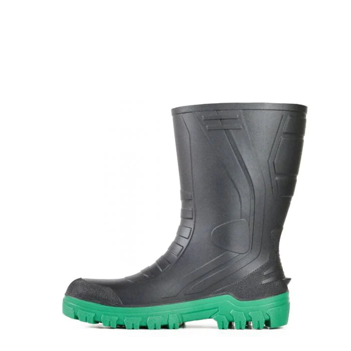 Bata Jombaster 3 Gumboots - BLACK/GREEN - NON SAFETY 892-67280