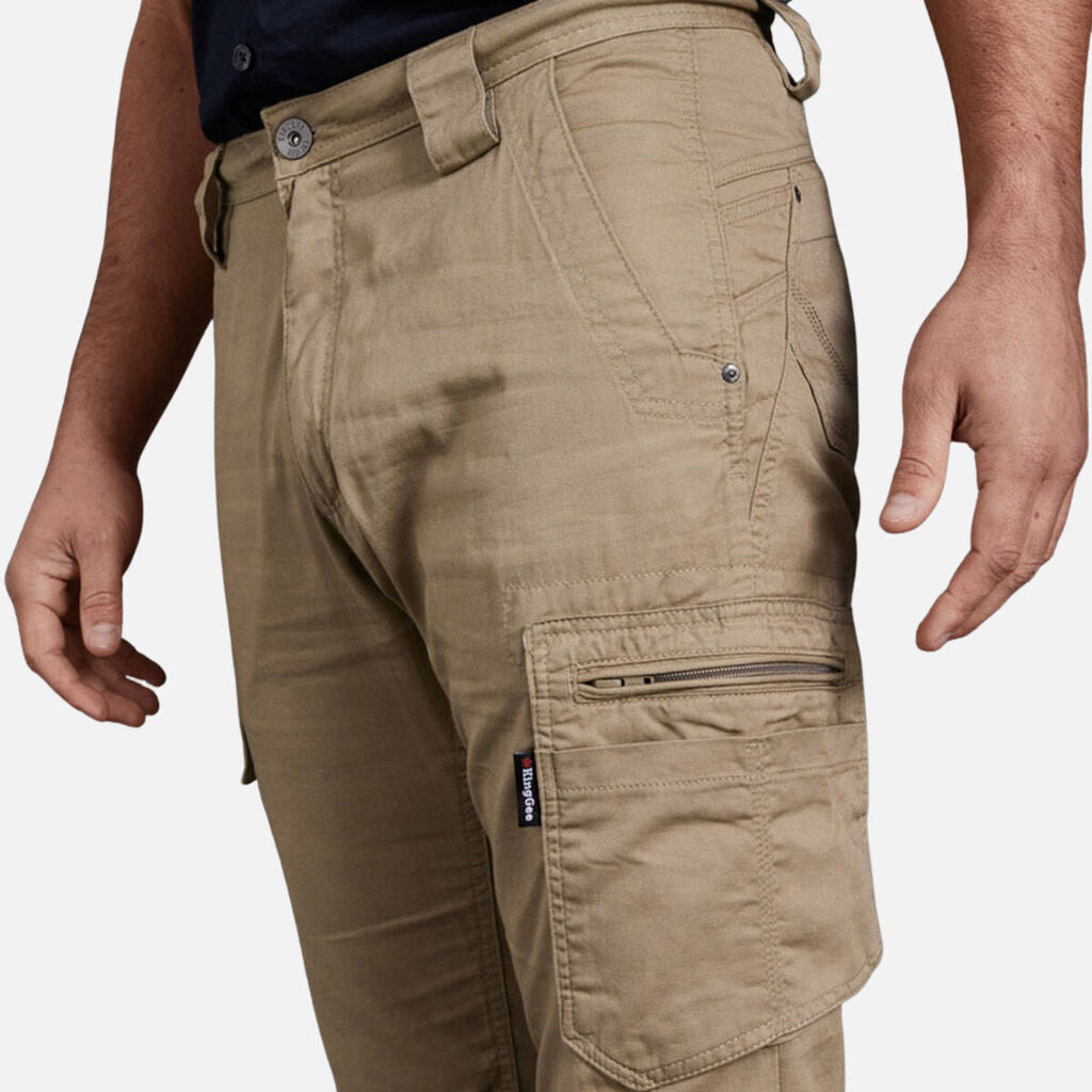 KingGee Tradies Summer Lightweight Cargo Work Pants