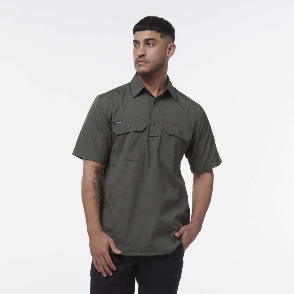 WORKCOOL VENTED CLOSED FRONT SHIRT SHORT SLEEVE