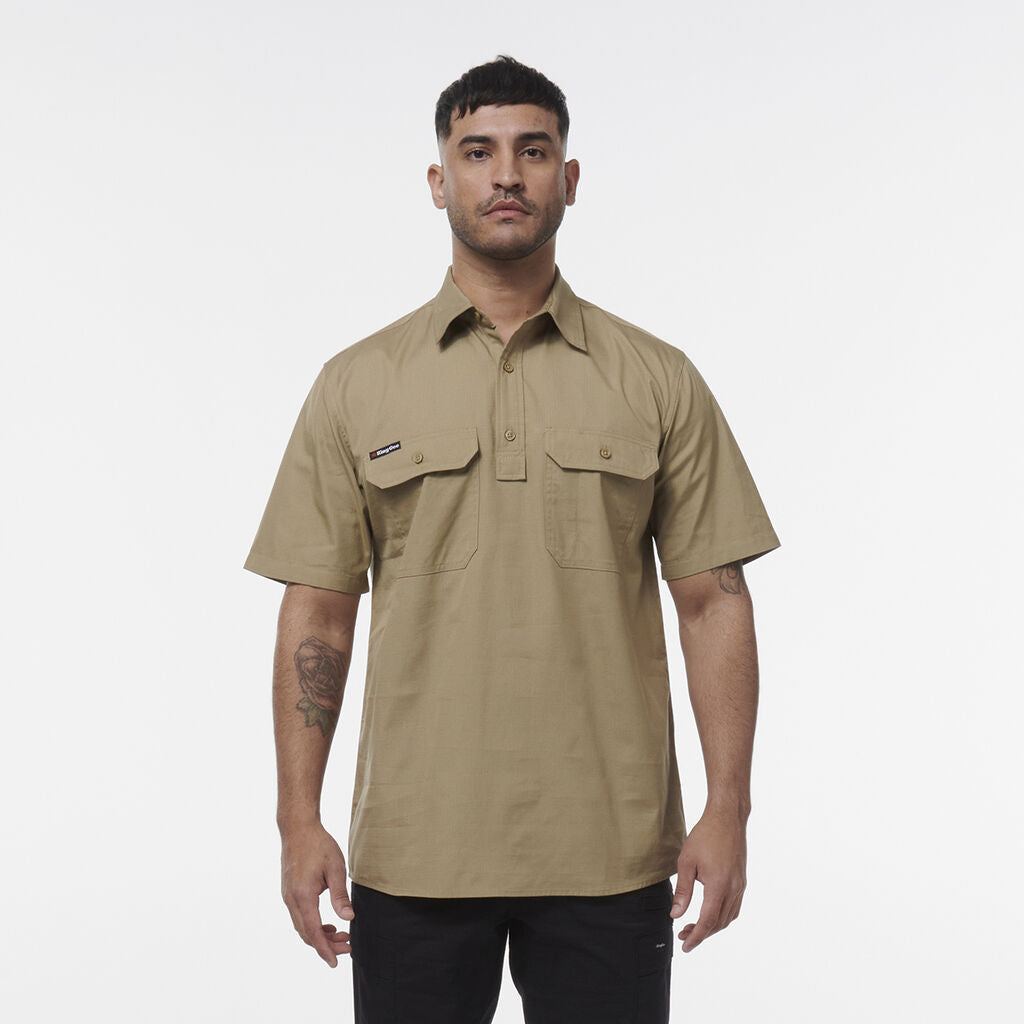 WORKCOOL VENTED CLOSED FRONT SHIRT SHORT SLEEVE