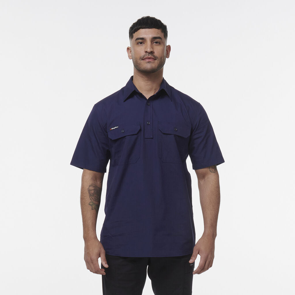 WORKCOOL VENTED CLOSED FRONT SHIRT SHORT SLEEVE