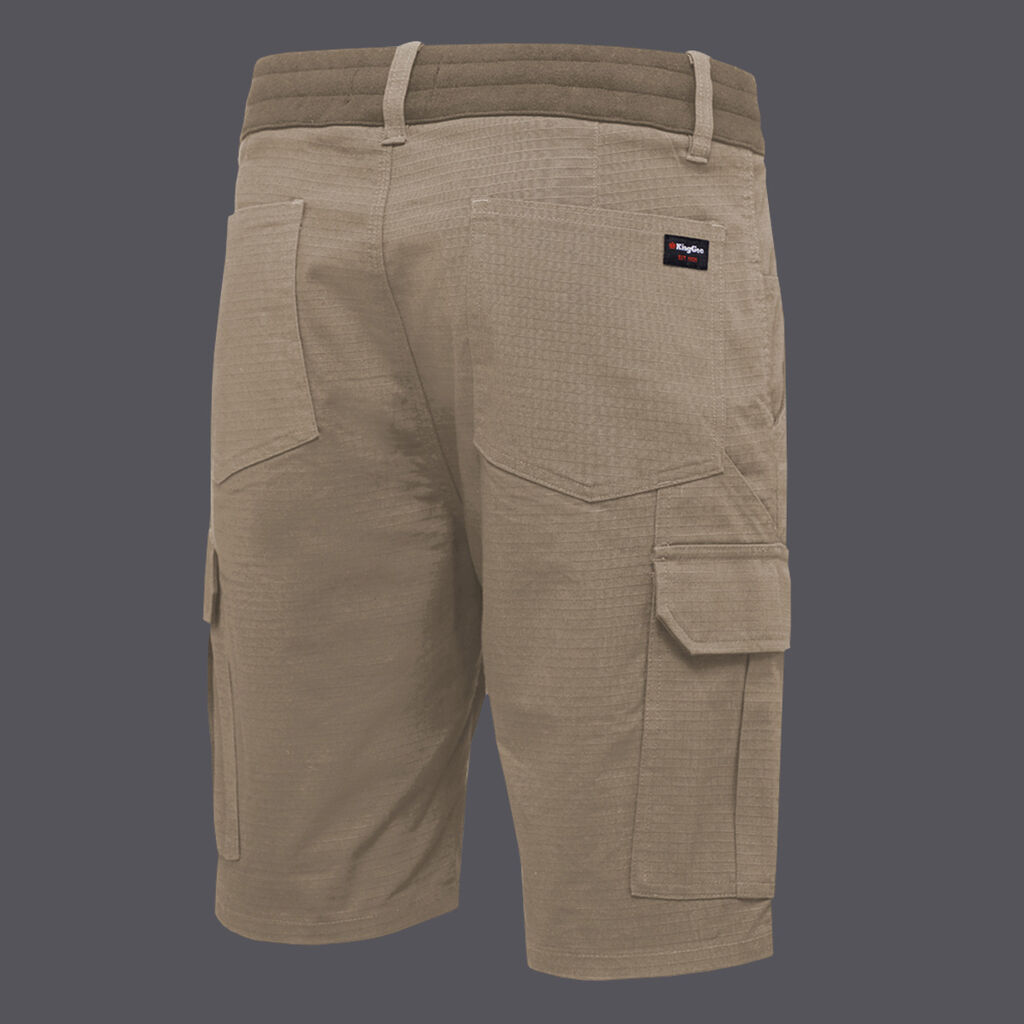 King Gee Rib Comfort Waist Short