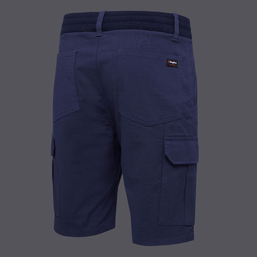 King Gee Rib Comfort Waist Short